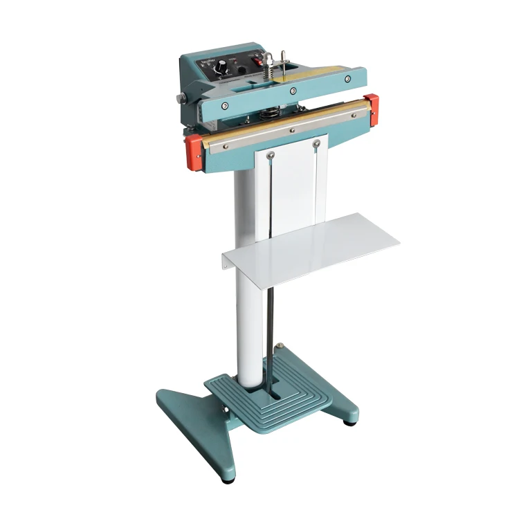 Bropack PFS-F450 semi automatic band sealer foot pedal sealing machine plastic bag sealing machine