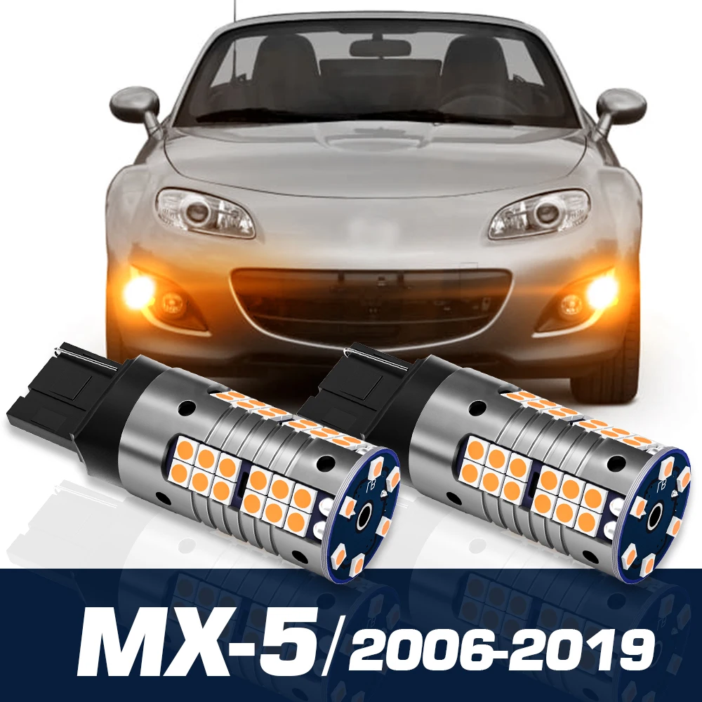 

2 светодиодных указателя поворота, аксессуары Canbus для Mazda MX-5 MX 5 MX5 2006-2019 2010 2011 2012 2013 2014 2015 2016 2017