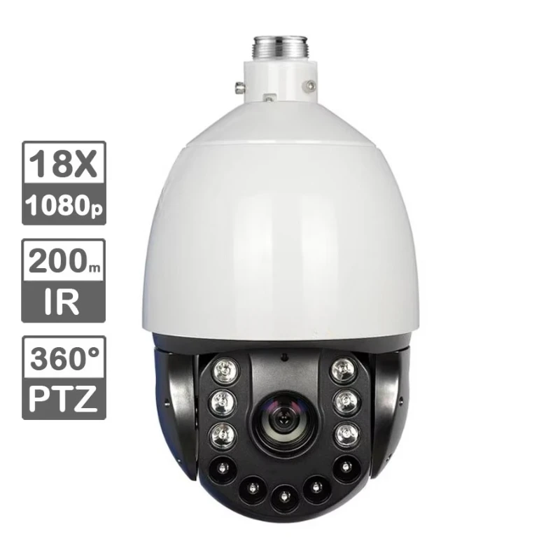 

YYHC-360 Degree Industrial Grade Security Surveillance Camera 2MP Outdoor CCTV 360 Degree Full HD IP PTZ Camera