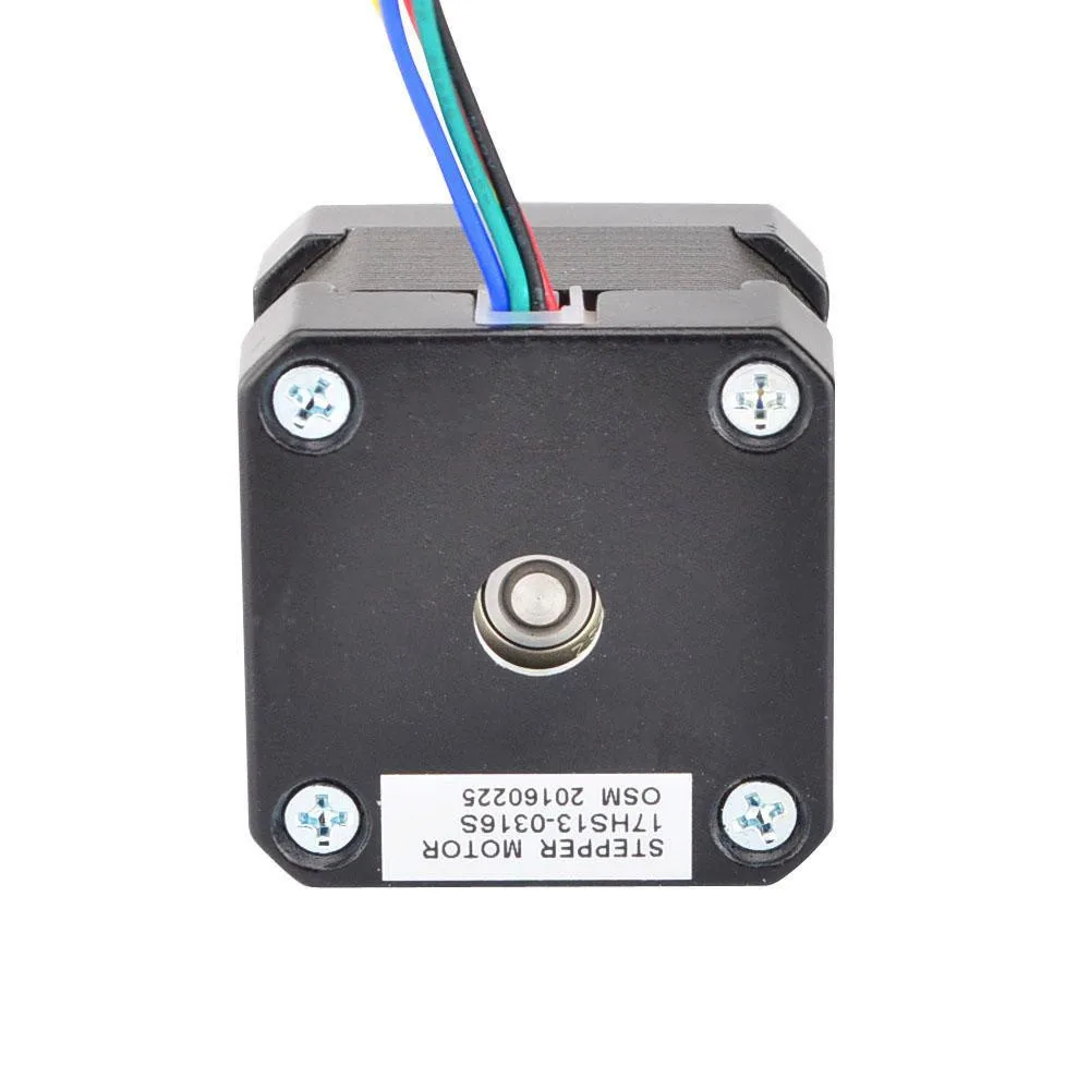Nema 17 Stepper Motor Unipolar 6 Wires 1.8 Degree 15.8Ncm(22.4oz.in) 0.31A for 3D Printer CNC Robot