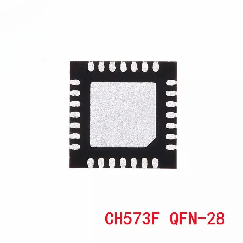 5 stücke CH573F QFN-28 CH573 Bluetooth-kompatibel BLE Drahtlose Kommunikation IC Integrierte 32-bit RISC Mikrocontroller Chip neue