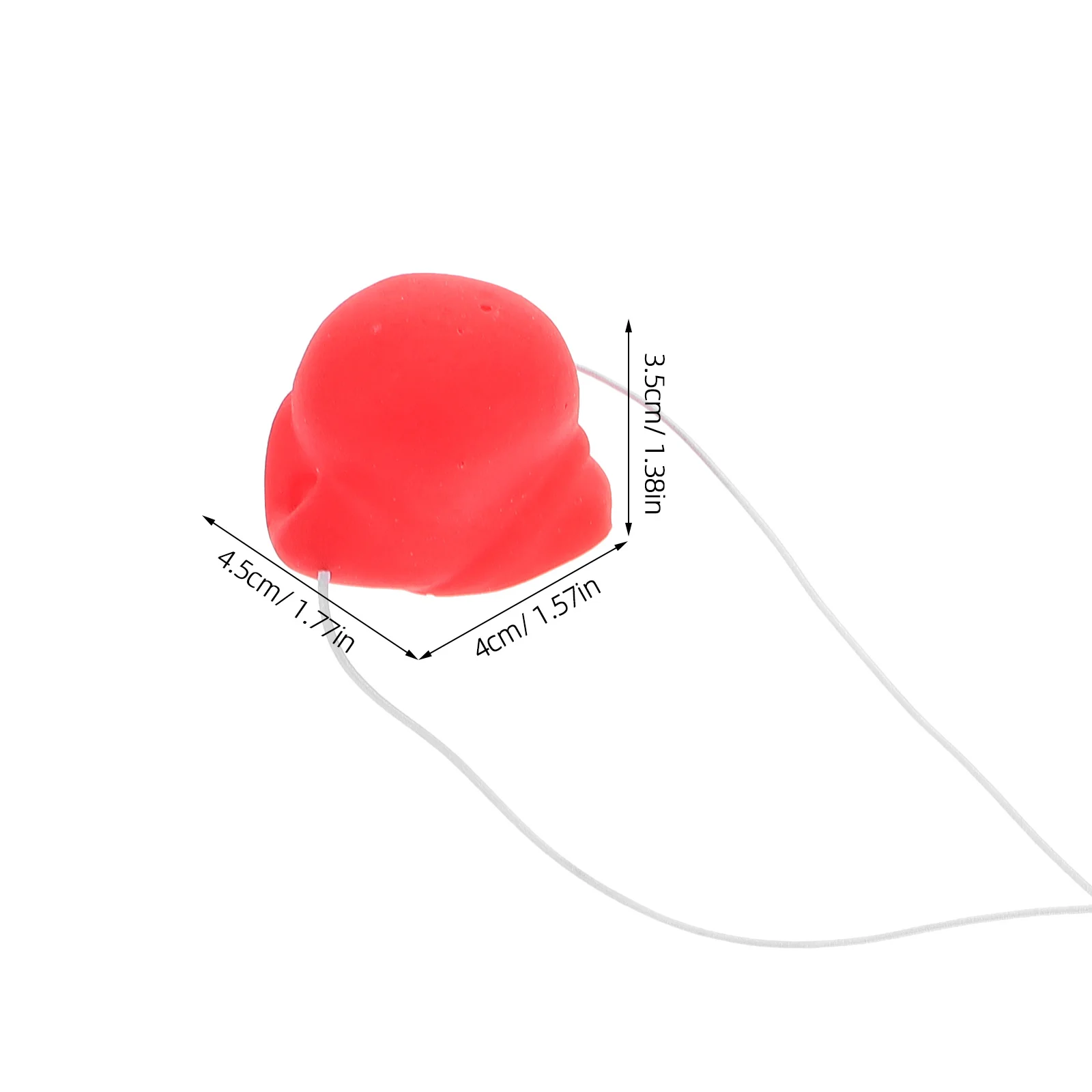 10 szt. Mały Czerwony Nos Klauna dla Dorosłych i Dzieci, Akcesoria do Kostiumów, Dekoracje na Imprezy Cyrkowe, Karnawałowe, Rekwizyty Dekoracyjne na Występy Sceniczne