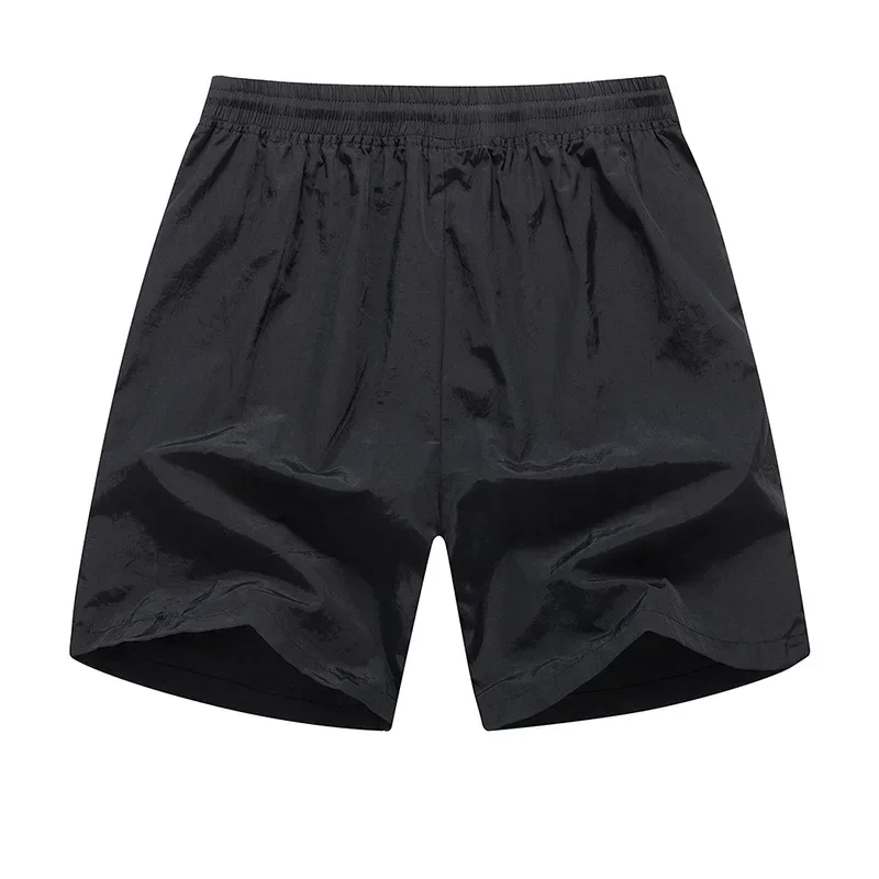 Double Layer Swim Trunks Short Quick Dry Beach Shorts Swimming Trunks with Zipper Pockets