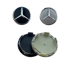 4pcs 60mm Car wheel Hub Cap Emblem badge logo for Mercedes Benz A B C E Class CLA GLC W205 W212 W213 W176 W177 X253 W117 W204