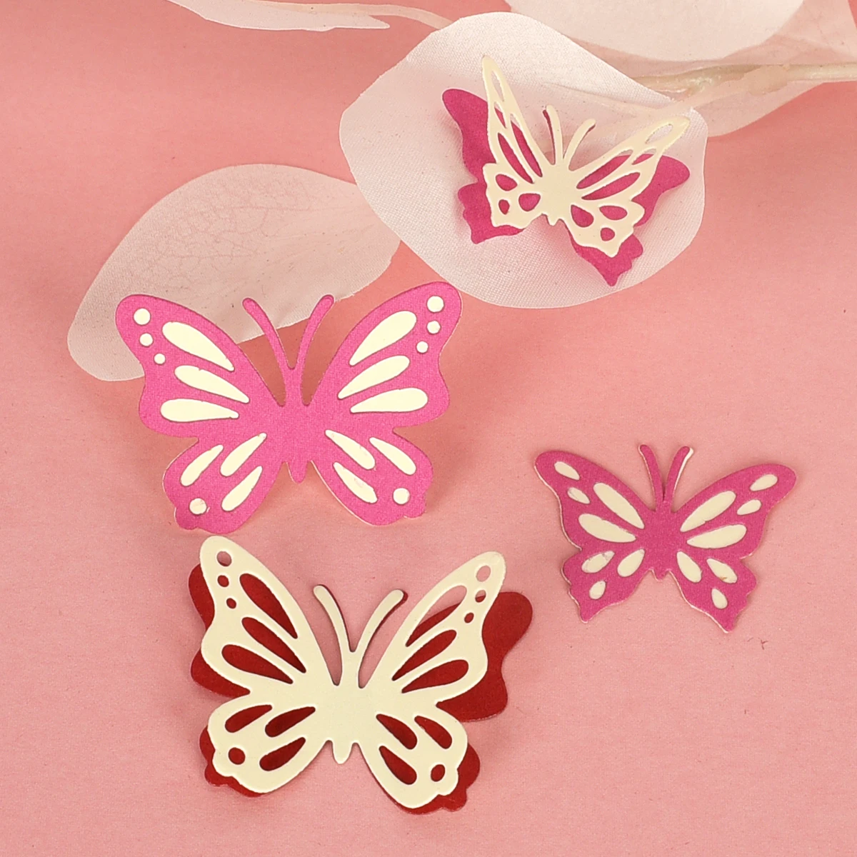 Butterfly Cutting Dies Stencils Combination Embossing Puzzle Dies Template