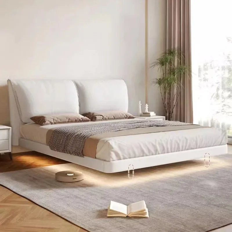 Comforter Decoration Double Bed Large Modern Storage Bedroom Double Bed Full Size Headboards Camas De Casal Home Furniture
