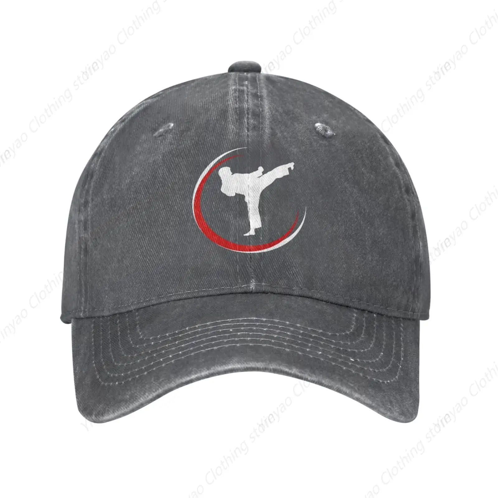 Taekwondo martial arts enthusiasts baseball caps men's and women's adjustable cowboy hats outdoor sports golf truck hats