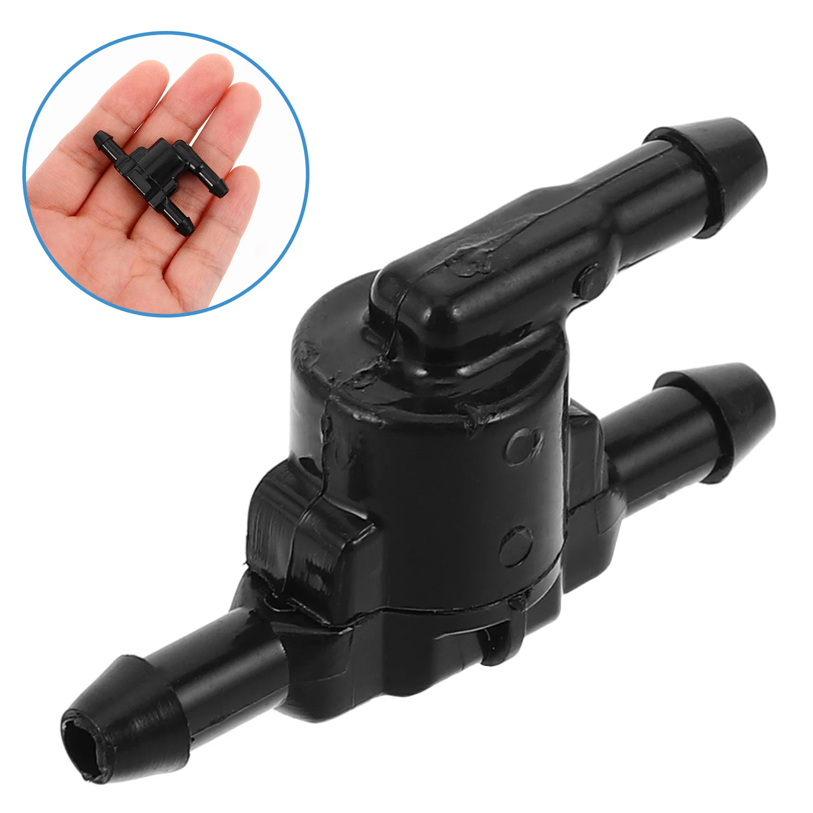 

Windshield Wiper Check Valve Anti-Drain Back Replacement Durable Nozzle Kit Prevents Backflow Washer Spray Nozzle