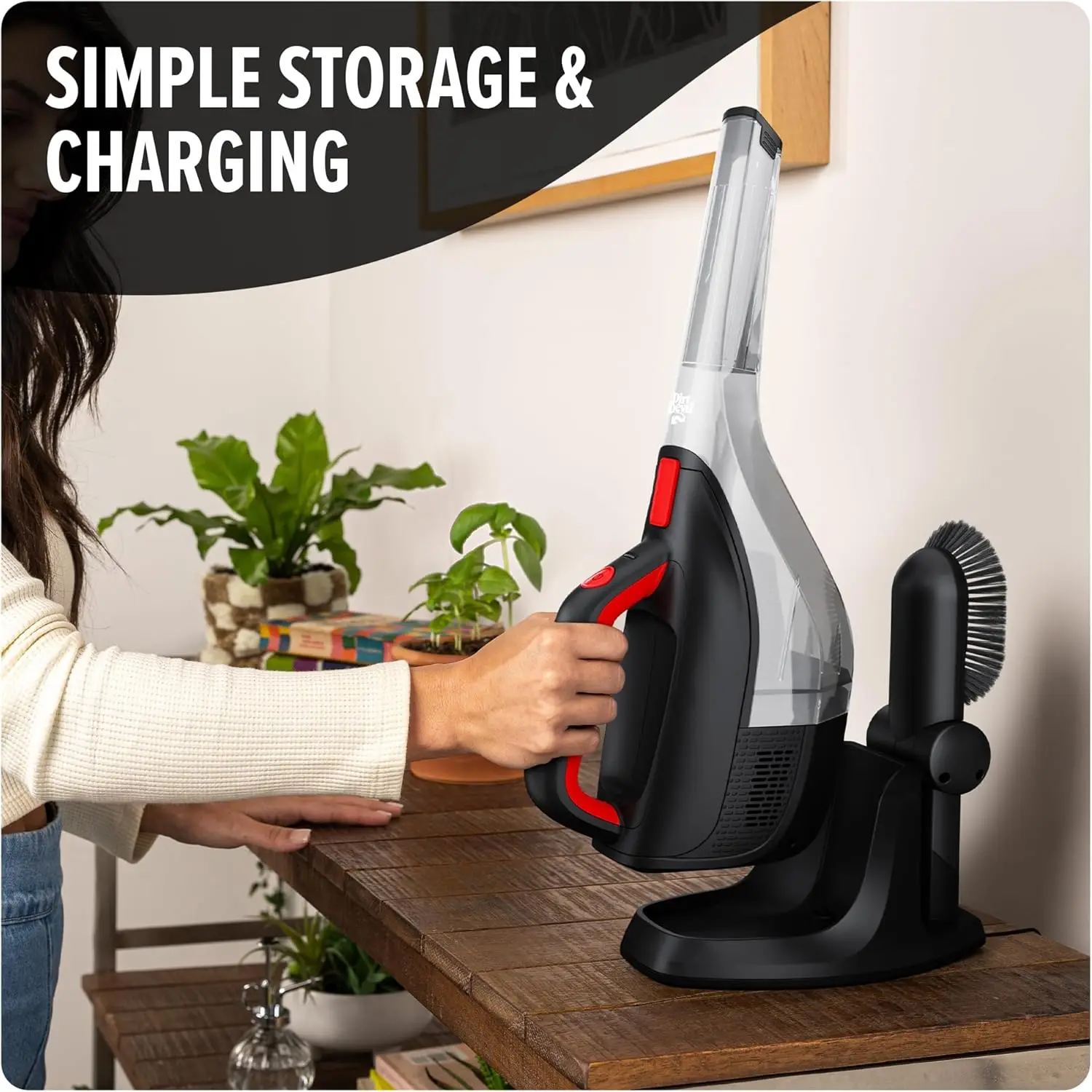 12V Cordless Handheld Vacuum with Multi-Surface Tools, Powerful Suction & Lightweight Design for Whole Home Cleaning