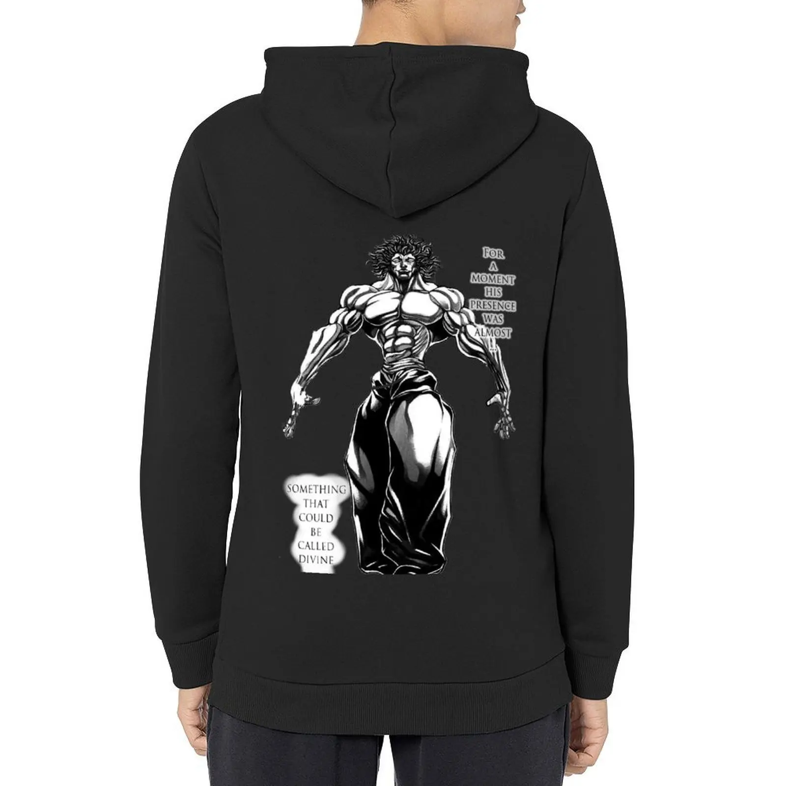 

Baki : Yujiro Hanma badass Hoodie blouse anime clothes men clothes clothes for men mens hoodies