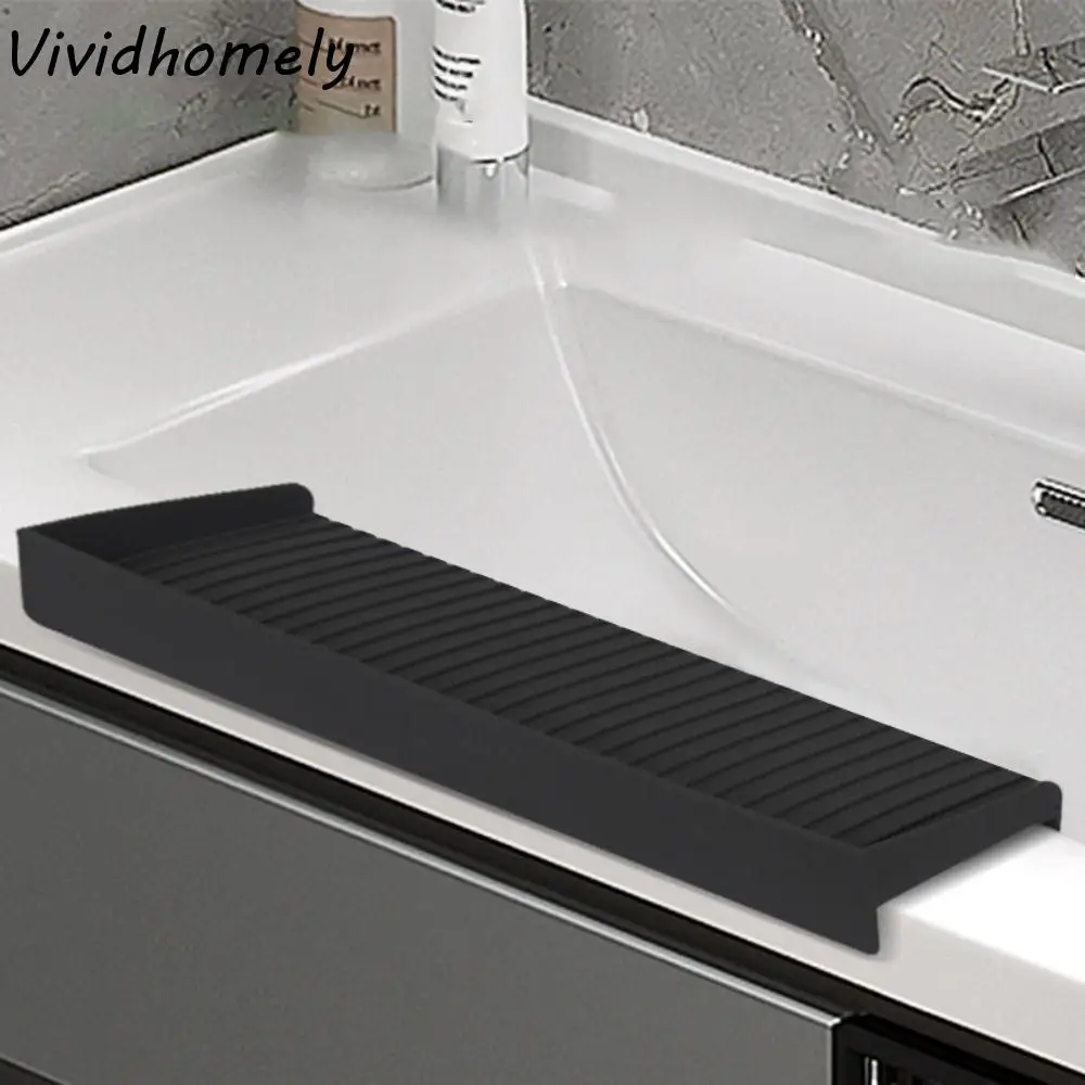 سيليكون بالوعة المطبخ المياه يربك استنزاف سبلاش واقية صنبور سبلاش الحرس كوتابل بالوعة حافة حامي مغسلة