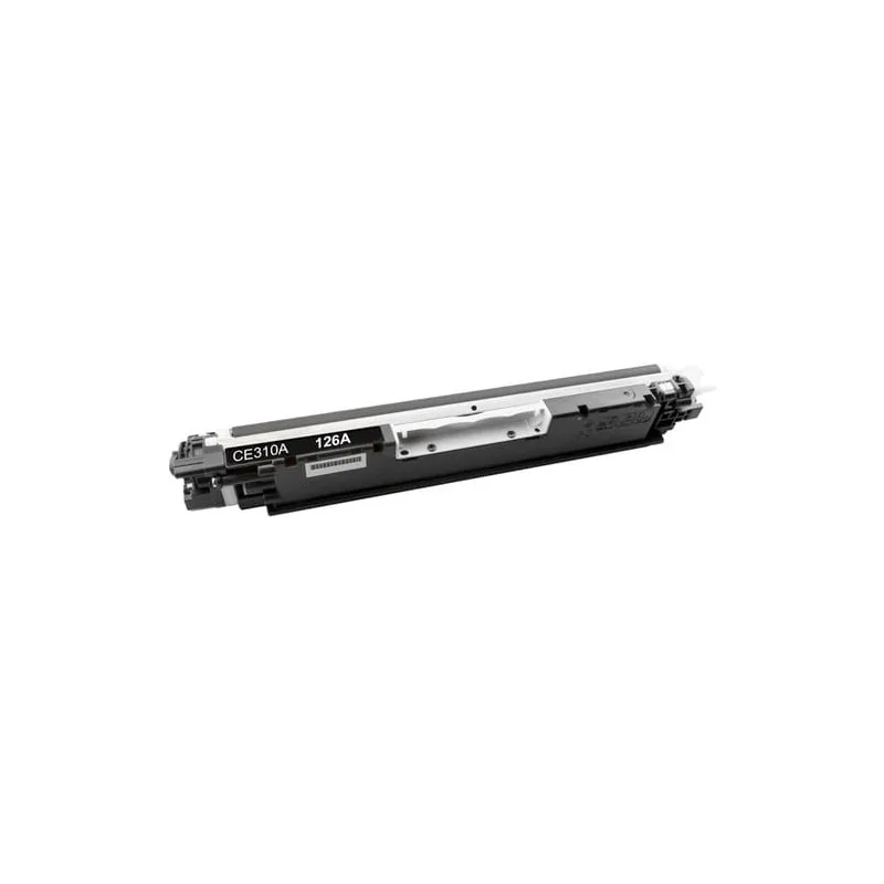 HP toner cartridge recycled quality Premium H310, replaces CE310A n ° 126A BK XH310RP imprimirbien.com