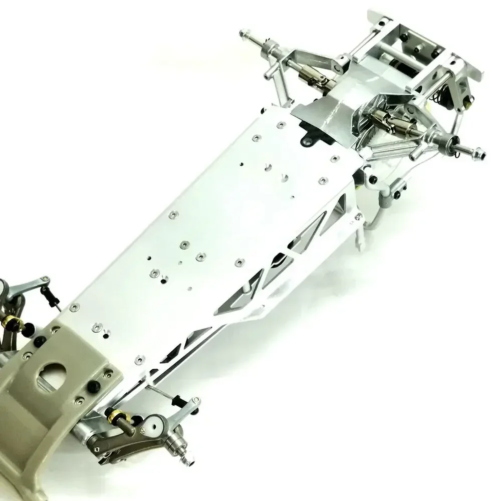 Option Parts Aluminum Wheels/Chassis/Bumper/Skid Plate Kit for Tamiya Sand Scorcher Fighting Buggy Champ