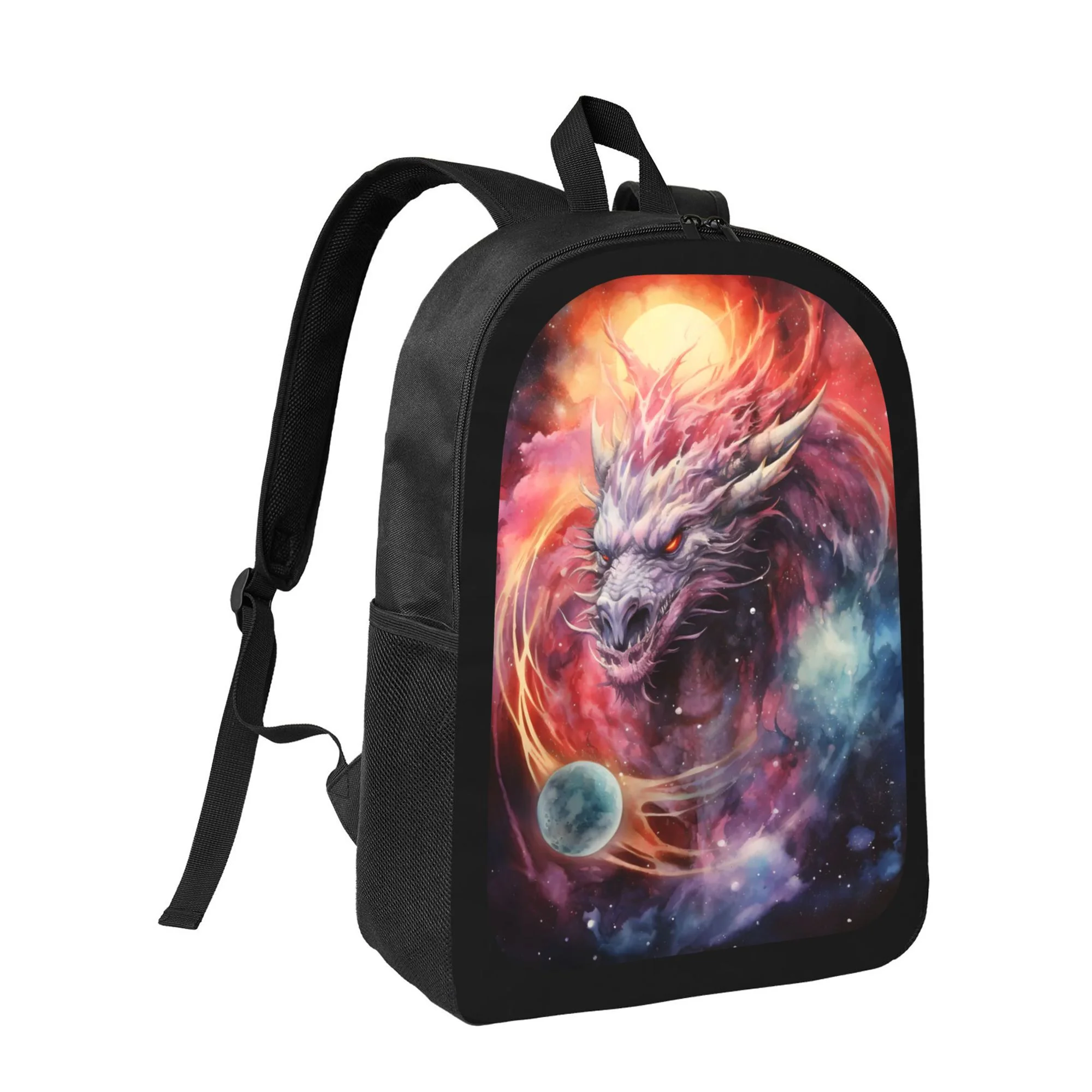 

Dragon Ripple Backpack | Large Capacity, Lightweight, Zipper Sealed, Durable, Suitable for Teens, Boys and Girls, Adjustable