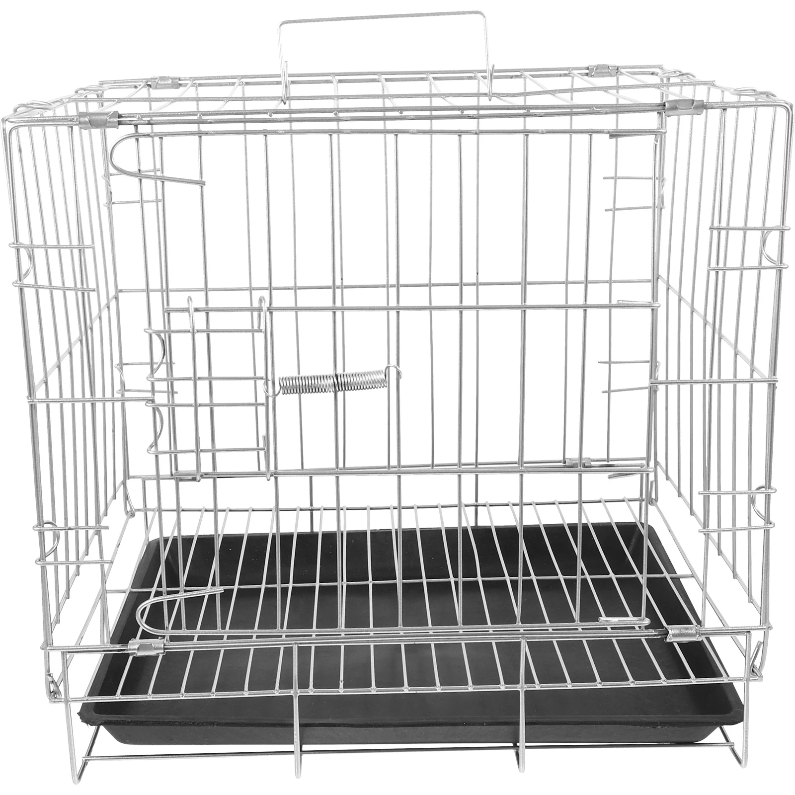 

Pigeon Breeding Cage 35x25x30cm Stainless Steel Removable Tray Locking Mechanism Cage For Calopsita Conure Cockatiel