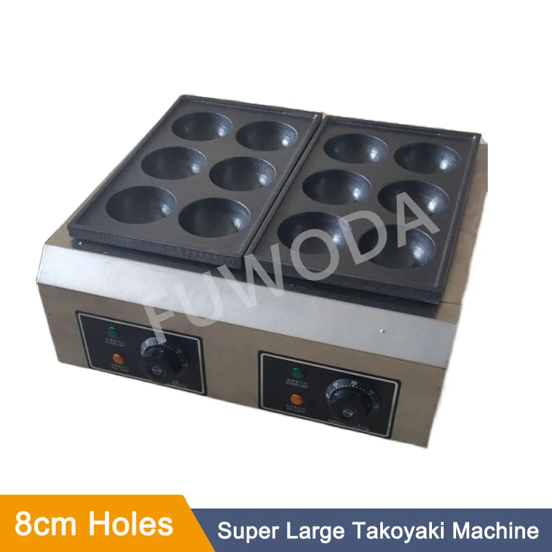 6-84 Holes Iron Takoyaki Pan Takoyaki Maker Chibi Maruko machine Baking Forms Mold Pan Octopus Baking Machine