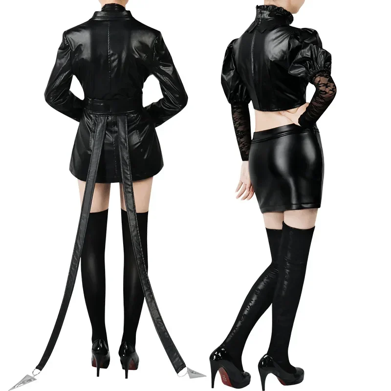 Baddest KDA Evelynn Cosplay Costume LOL KDA Cosplay Game Baddest Evelynn Costume Sexy Suit Women Halloween