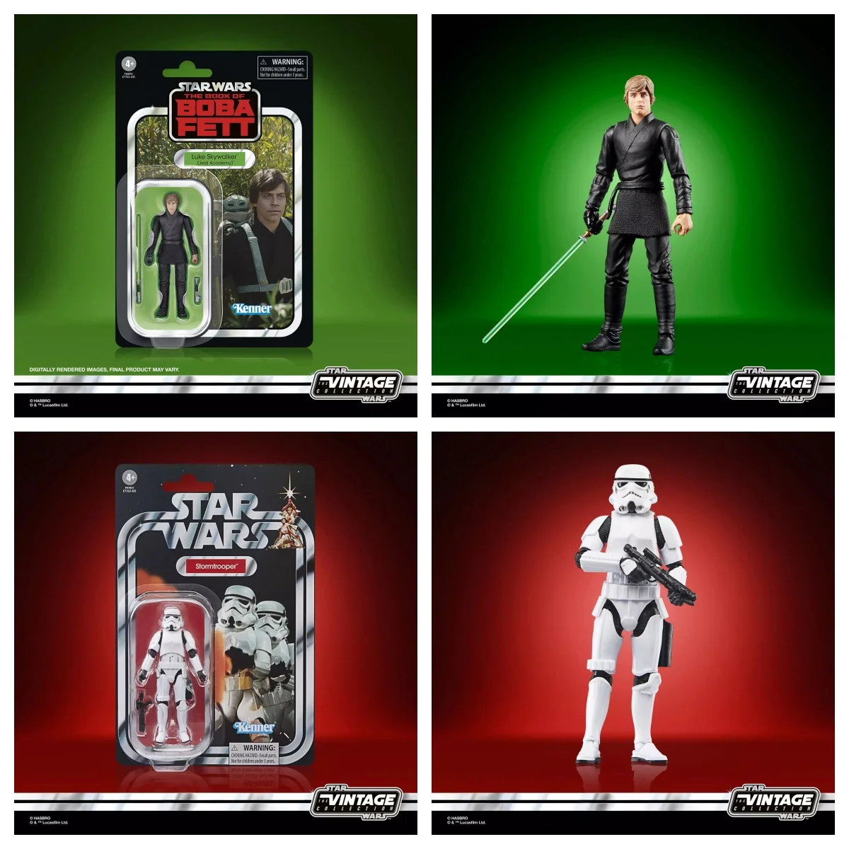 

Original Hasbro Star Wars 3.75 Luke Skywalker Stormtrooper Kenner Anime Doll Action Figure Model Toy Collection Hobby Boys Gifts