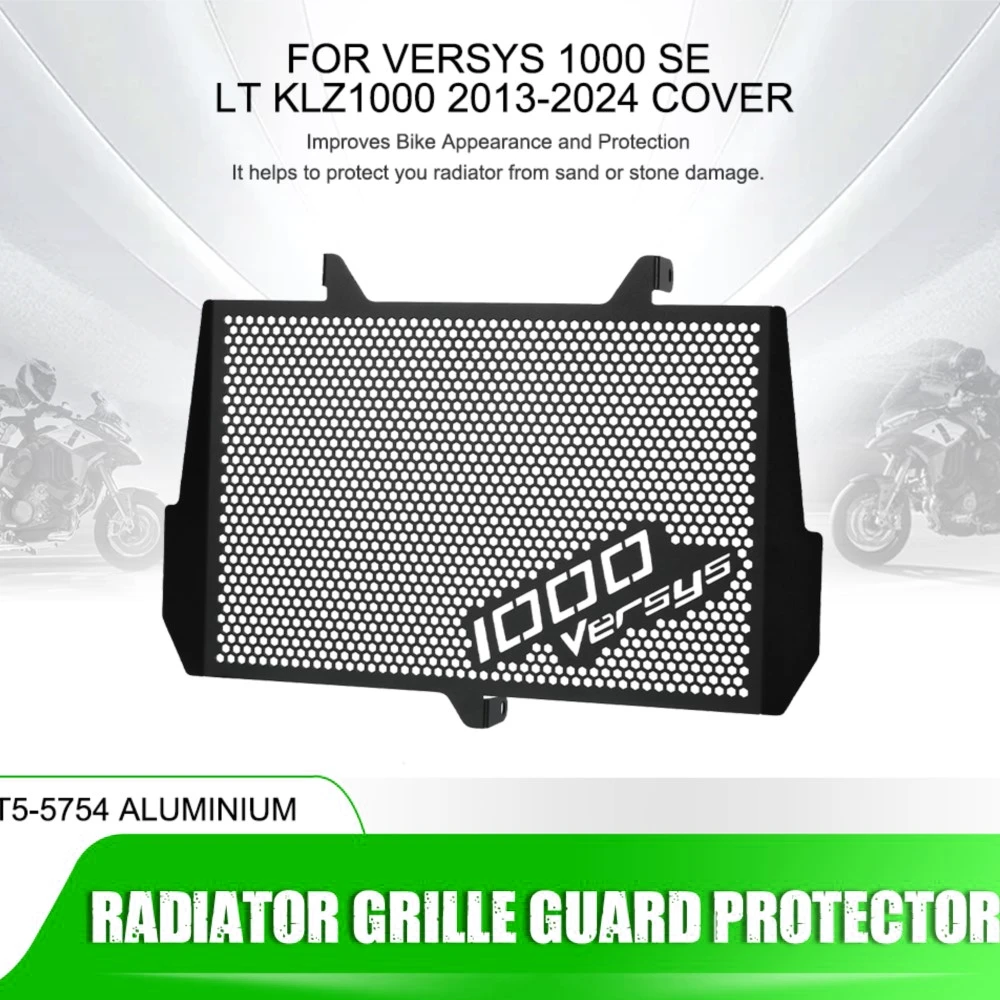 

FOR KAWASAKI VERSYS 1000 SE LT KLZ1000 2013-2024 Motorcycle Accessories Radiator Grille Guard Protector Grill Protection Cover