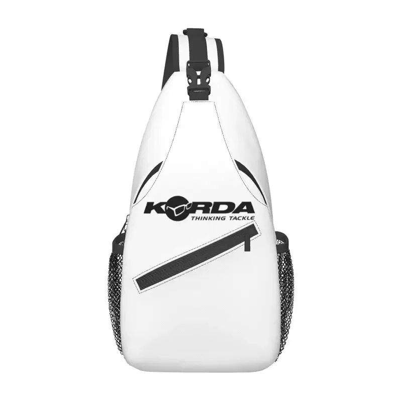 Fashion Kordas Fishing Logo Sling Crossbody Backpack Men Shoulder Chest Bags for Camping Biking