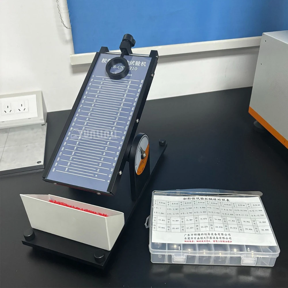 معدات اختبار لاصقة | جهاز اختبار الكرة الدوارة للأشرطة والملصقات الحساسة للضغط #4