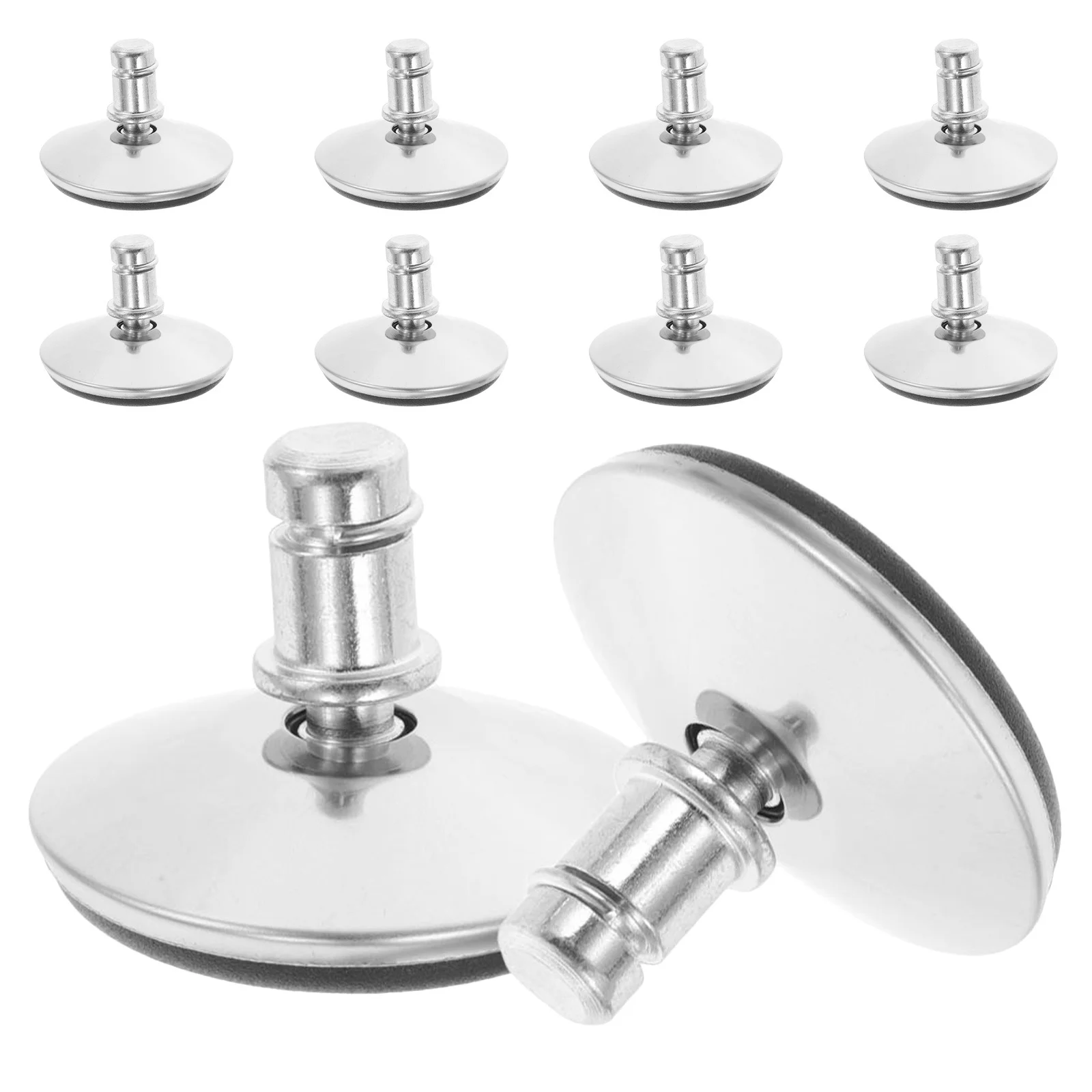 

10Pcs Bell Glide Replacement Office Chair Foot Pad 50Mm Wheel Conversion for Desk Chairs Gaming Seats Floor Protection Mute