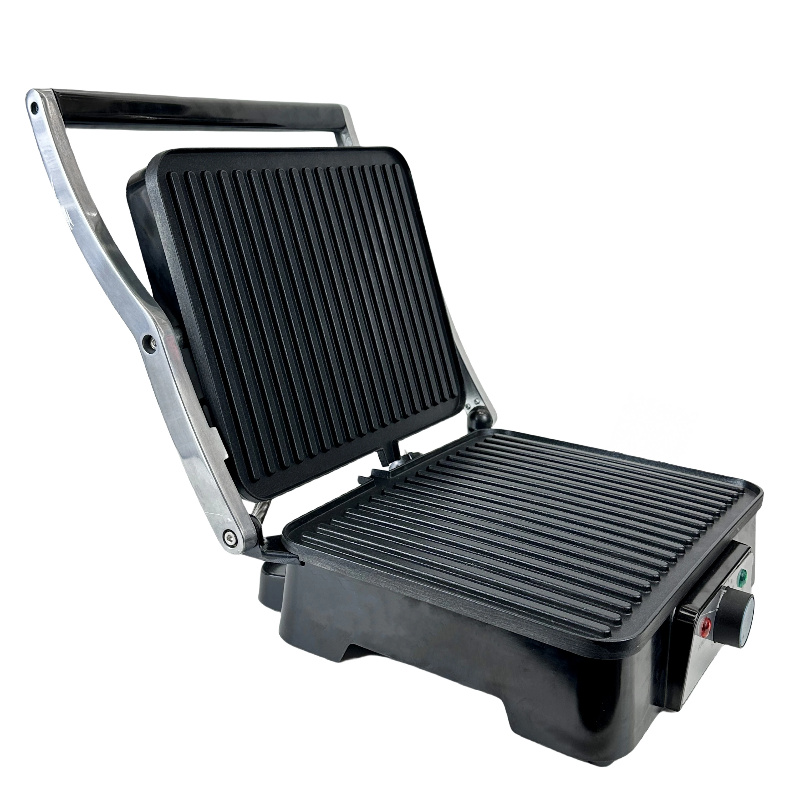Open 180-degree enironental friend grill Indoor panini press grill Sandwich BBQ Steak hine