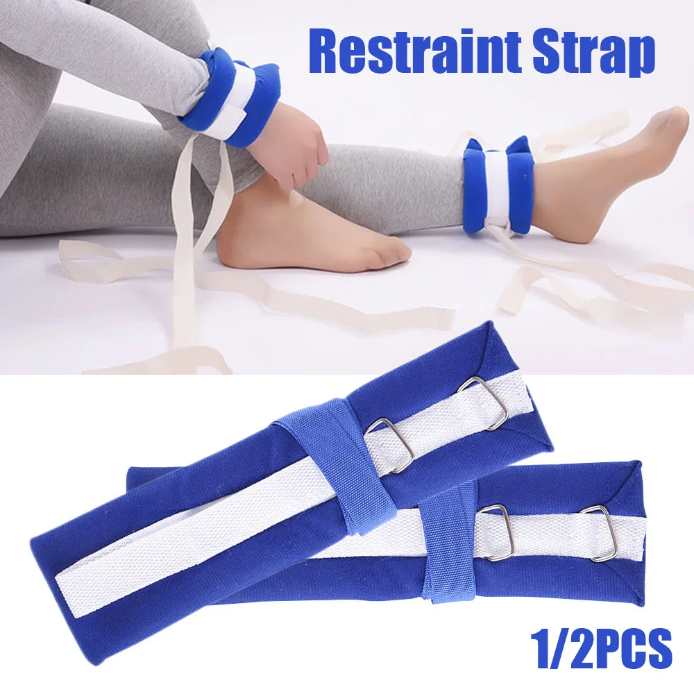 

1/2Pcs Medical Limbs Binding Restraint Strap Patient Hands and Feet Limb Fixed Strap Belt for Elderly Mental Patient Health Care