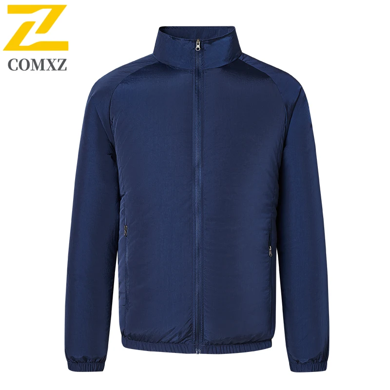 2025 Summer Fan Jacket Men's Lightweight Sunscreen Cool Coat USB Air Conditioning Refrigerated Clothes Outdoor Camping Tops