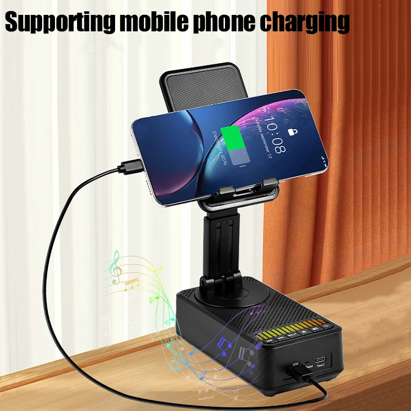 

Регулируемая подставка-держатель для планшета с Bluetooth-динамиком