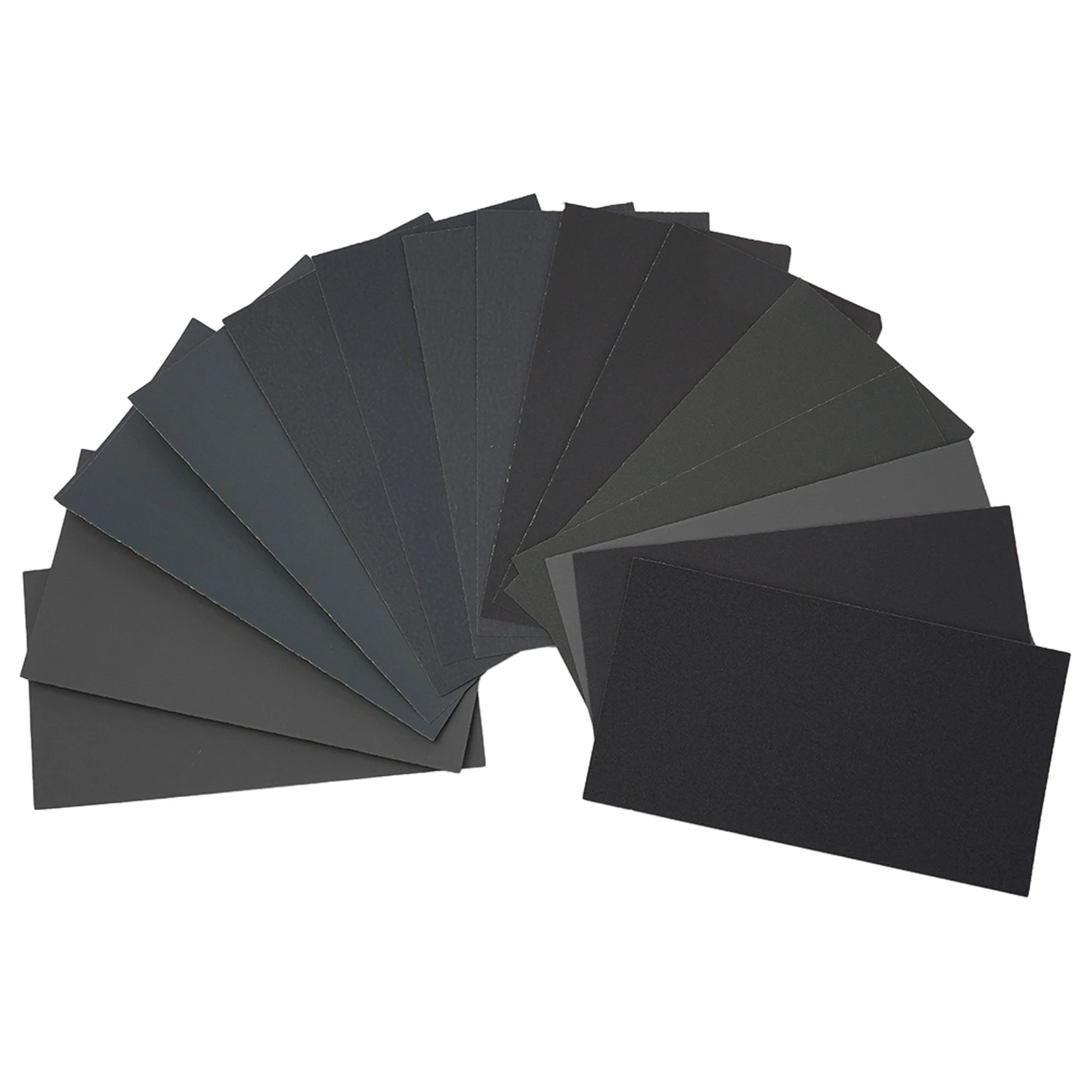 15pcs Grit Sanding Paper Wet/Dry Abrasive Metal Glass Car Polishing Sandpaper Set 400 600 3000 800 1000 1200 1500 2000 2500