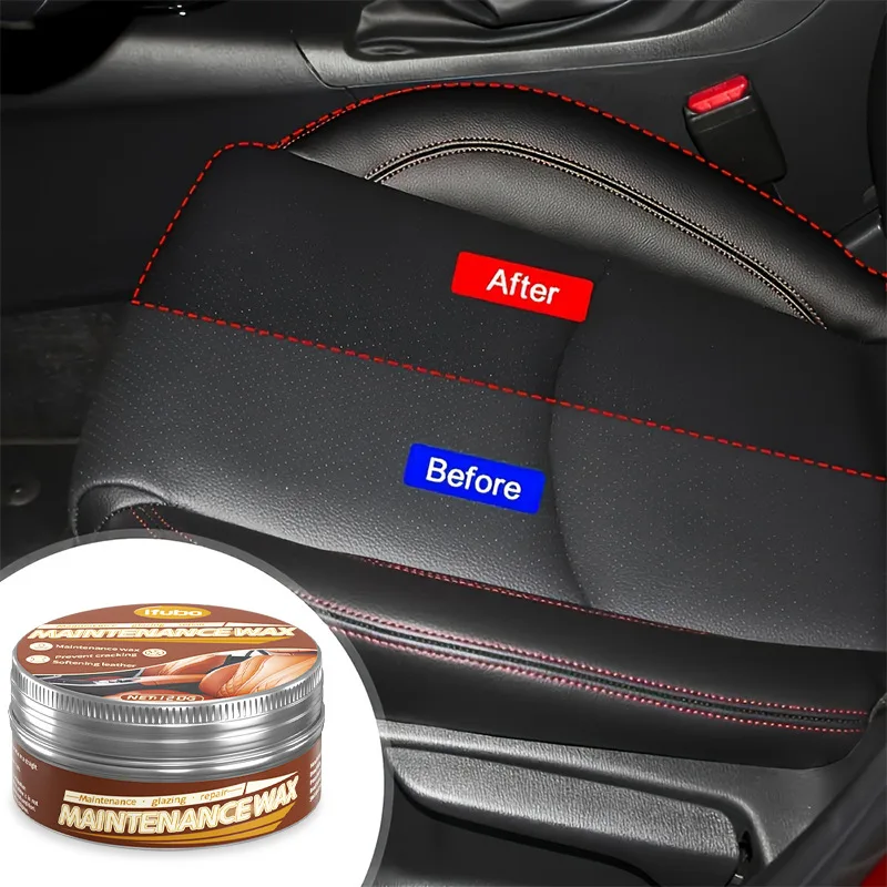 Car Seat Leather Repair Wax Home Repair Scratch Cracks Sofa Shoes Leather Complementary Refurbishing Leather Polishing Paste