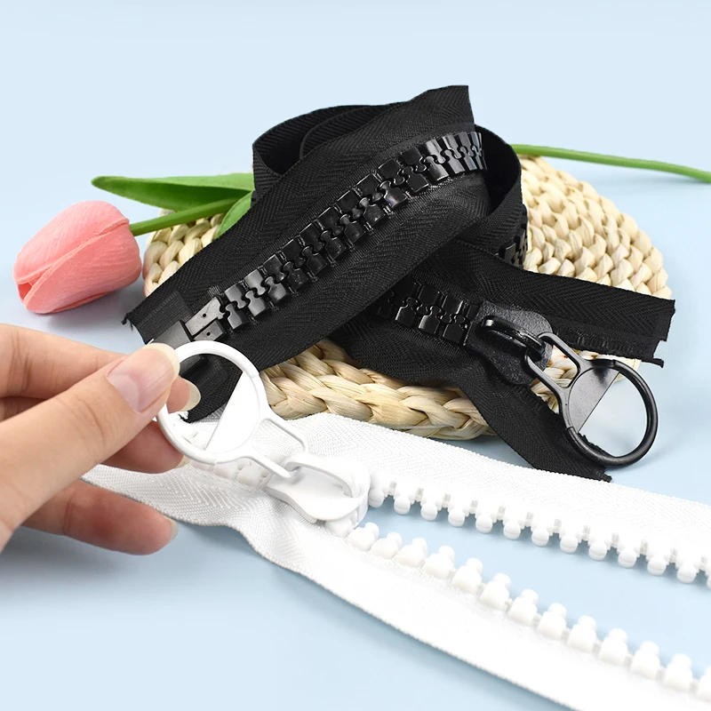 

20# 60-800cm Extra Large Resin Zipper Jacket Coat Replace Zippers Luggage Garment Closure Zip Repair Kits DIY Sewing Accessories
