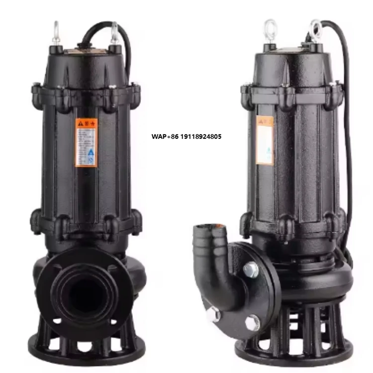 

Suction Impeller Automatic Flushing Cement Macerator Vertical Waste Sand Slurry Centrifugal Water Motor Submersible Sewage Pump
