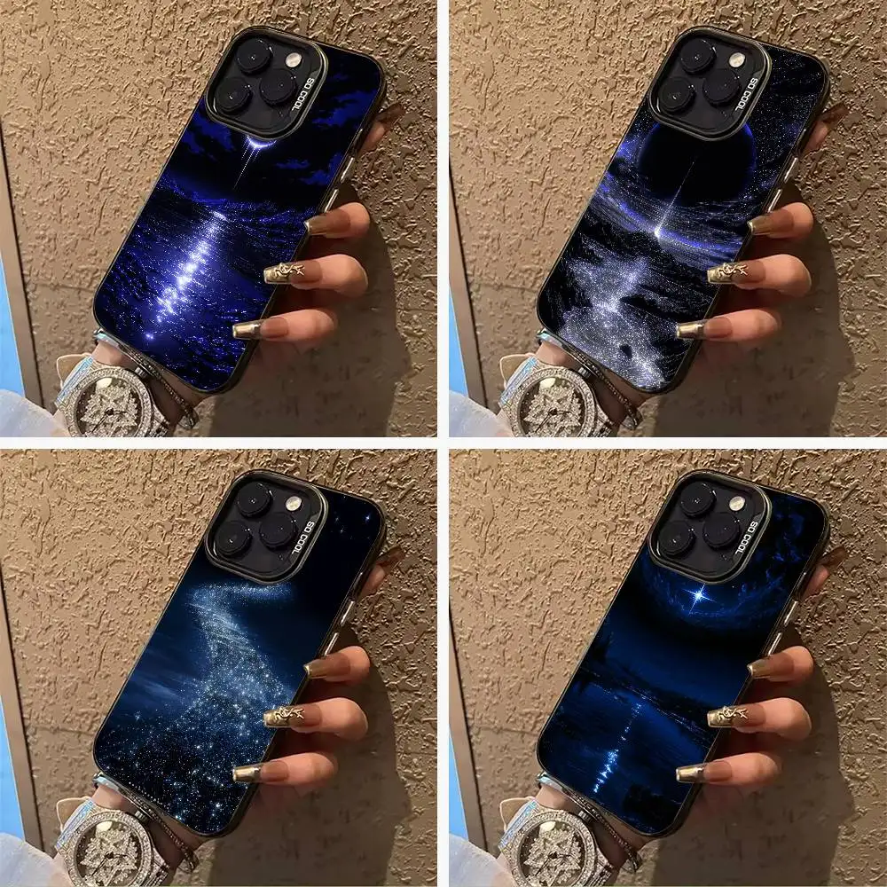 

The Galaxy Enters Your Dreams Phone Case For IPhone17 16 11 12 13 14 15 16 Pro Max Plus Cover Colored Silver Funda Bumber