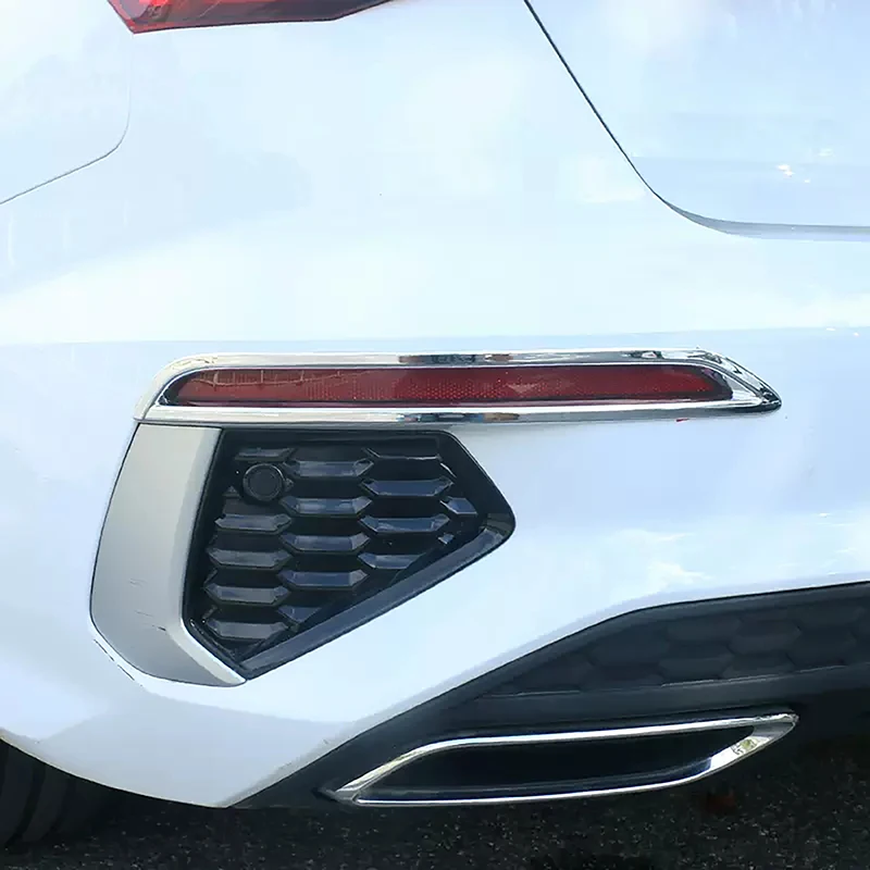 

Для Audi A3 8Y 2021-2022 автомобильный задний бампер противотуманная фара рамка декоративная накладка полоски внешний задний фонарь наклейка внешние аксессуары