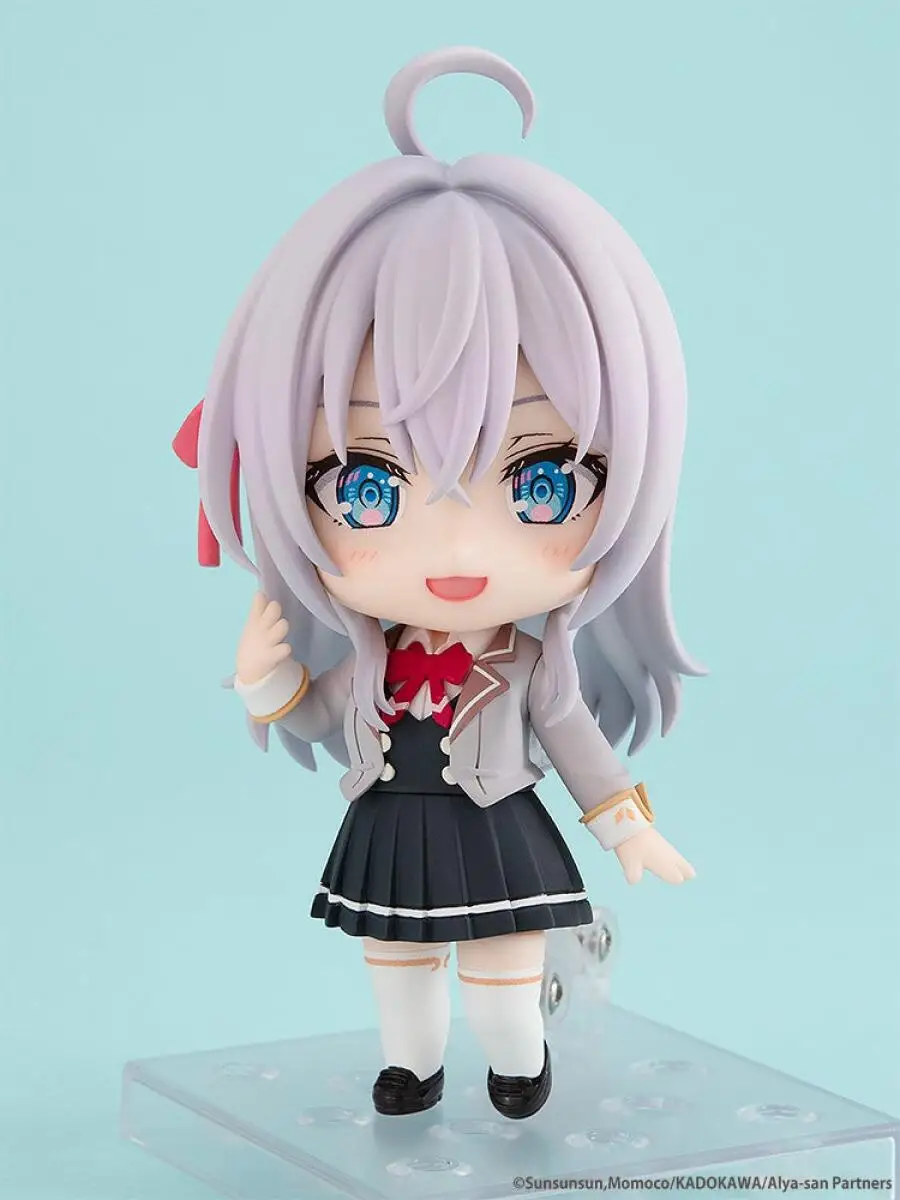 Original Genuine Good Smile Nendoroid Alya Sometimes Hides Her Feelings In Russian Alisa Figure Anime Collectible