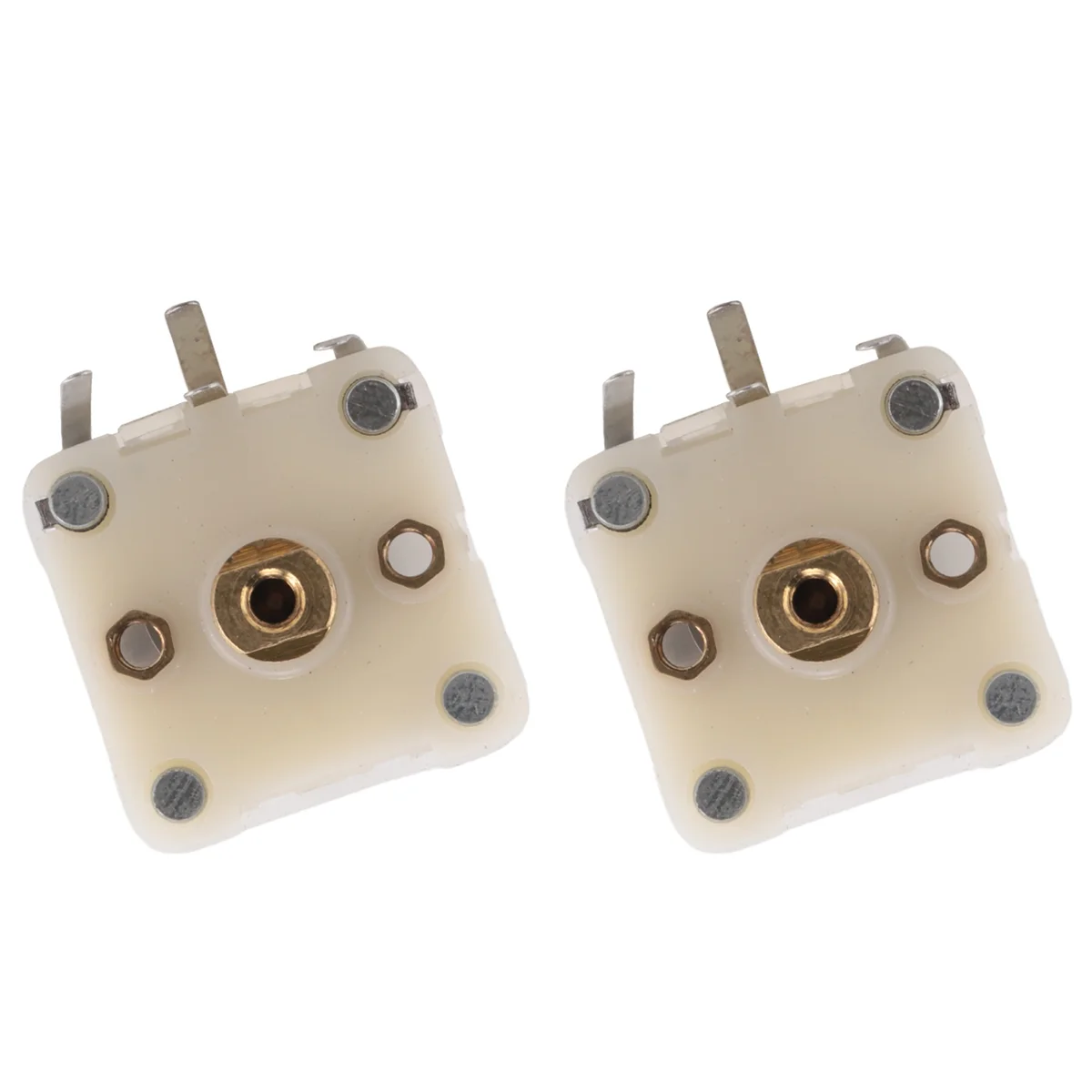 2 Pcs 223F Style Dual 20pF Variable Capacitor for FM Radio