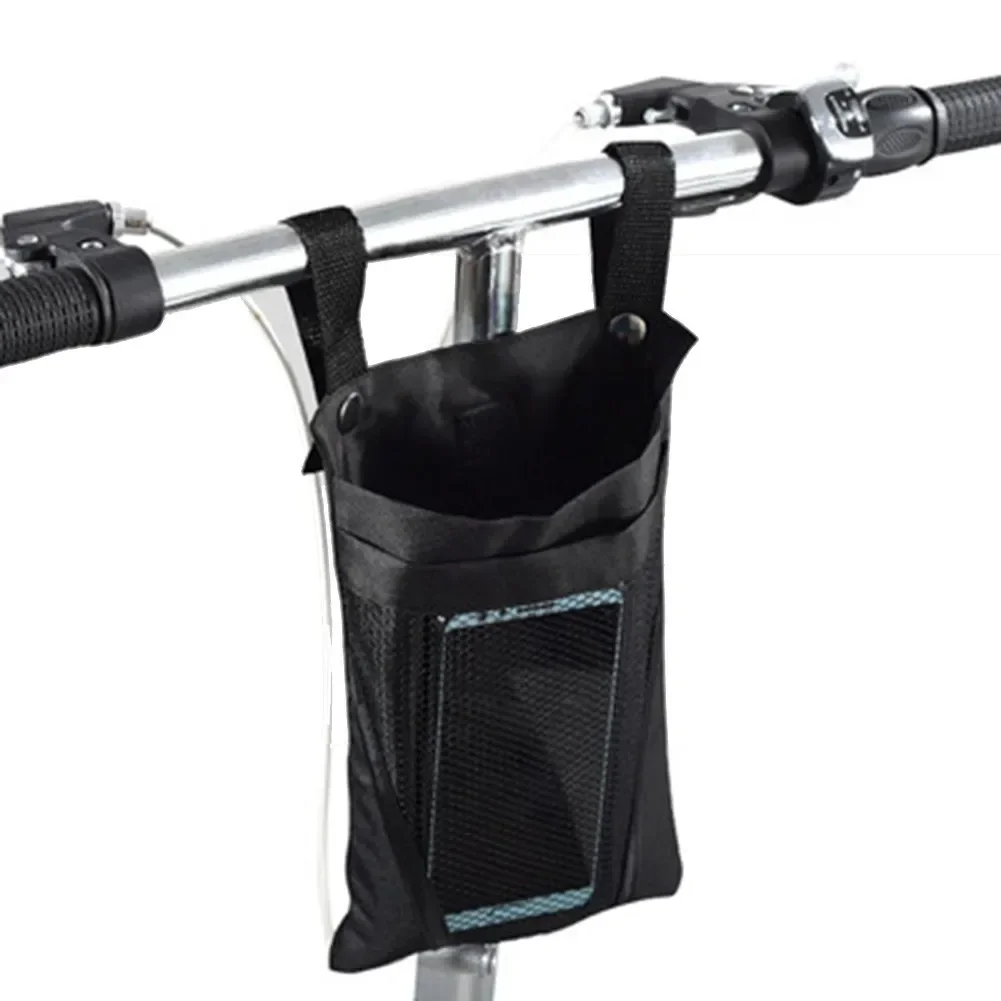 Collapsible Bike Basket Storage Bag Detachable Front Basket Scooters Waterproof Weather-resistant Work On Bikes Sturdy