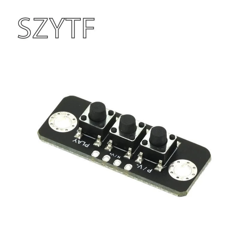 3/4/5 Bit Independent Button Module MCU External Button Module Micro Switch Button Board Bluetooth-compatible Power Amplifier