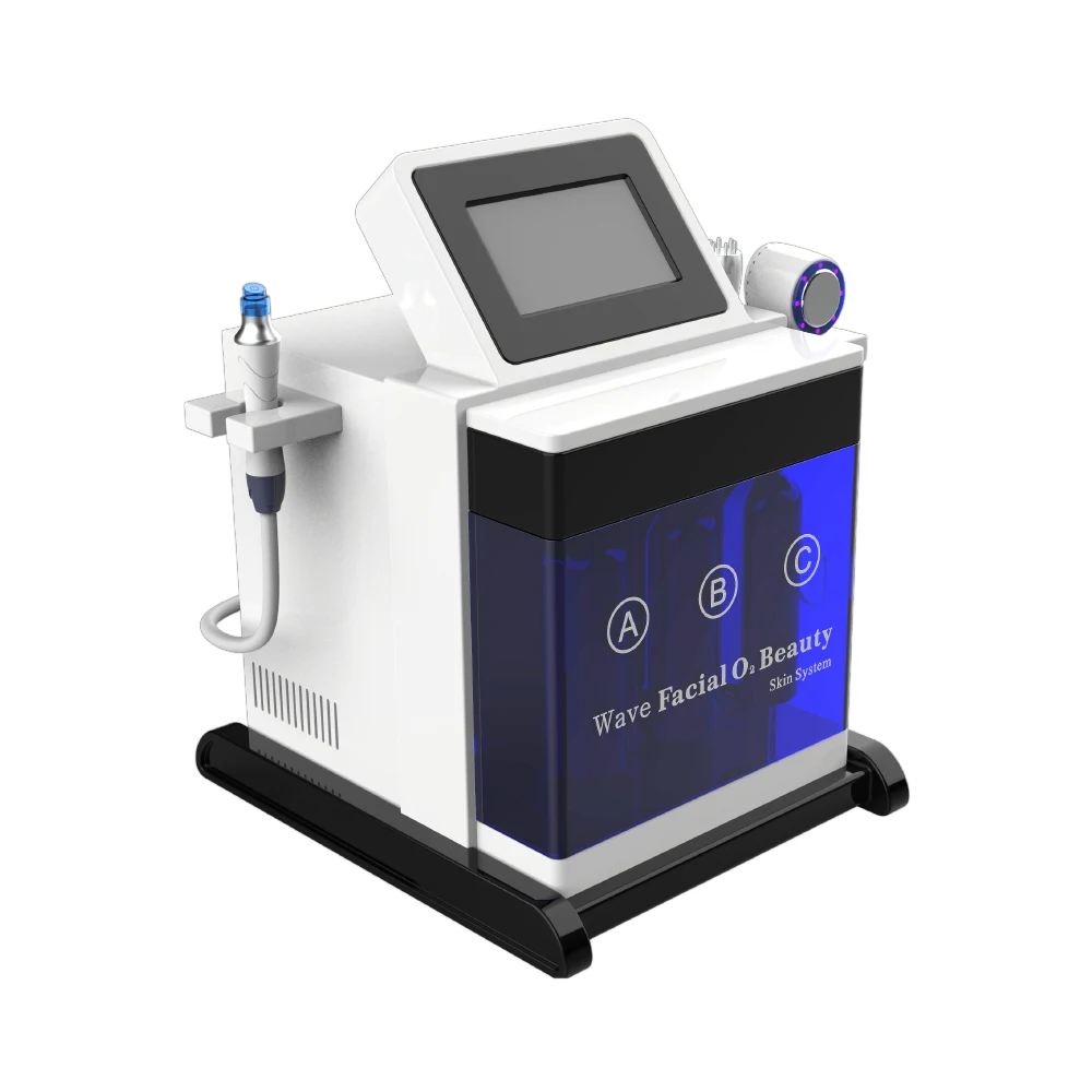 Draagbare 5-in-1 Hydra Peel Dearmabrasie Gezichtsmachine Huidverzorging Mee-eter Verwijderen Kleine Bubble Gezichtsreiniging Water Peeling