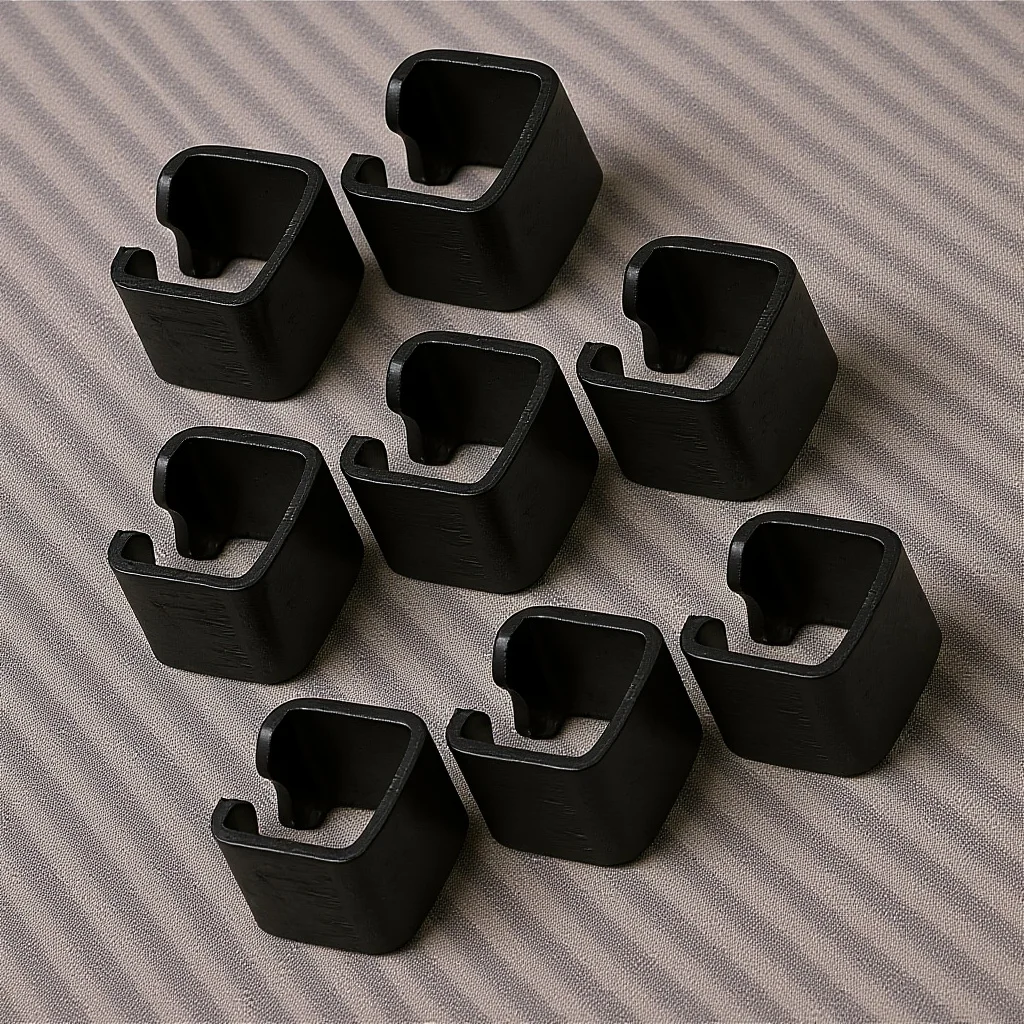 

8Pcs Oil Pump Clamp Clips for 2 Ton Horizontal Floor Jack Hardwearing Steel Replacement Parts Efficient Hydraulic Jack Repair