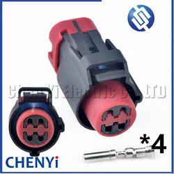 4 Pin Auto waterproof connector Car Air conditioning pressure switch sensor Wire harness plug CY0407-1.5F For Ford Focus Mondeo