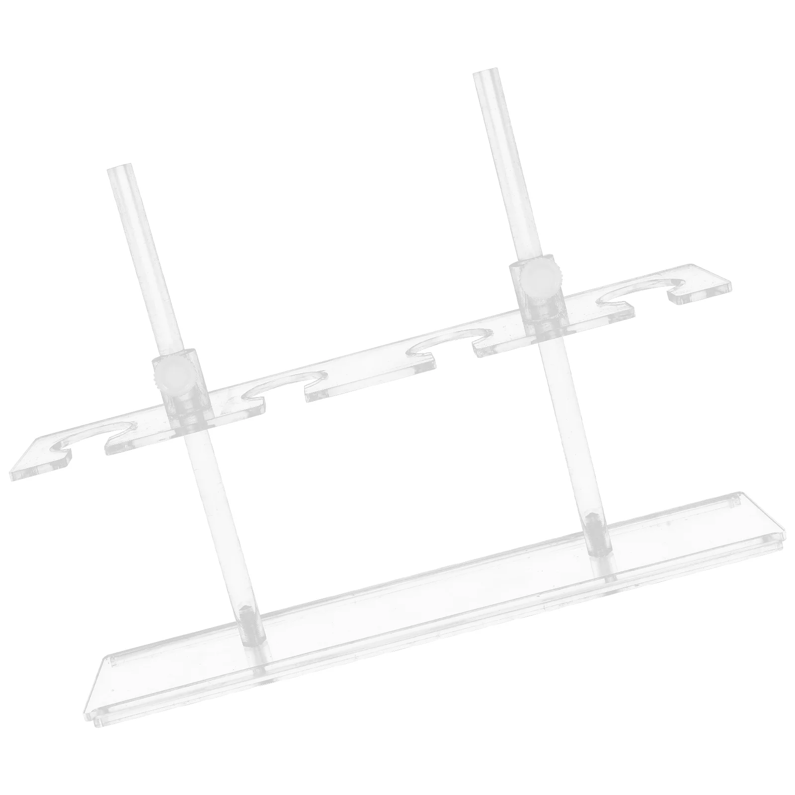 Funnel Rack Instrument Tray Supply Holder for Laboratory Centrifuge Bracket Equipment Accessory Acrylic School Supplies