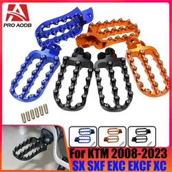 For Husqvarna 701 Enduro Supermoto Footrest Footpegs Foot Pegs KTM 690 Enduro R 690 SMC 690 SMC R 790 890 920 990 1050 1190 ADV