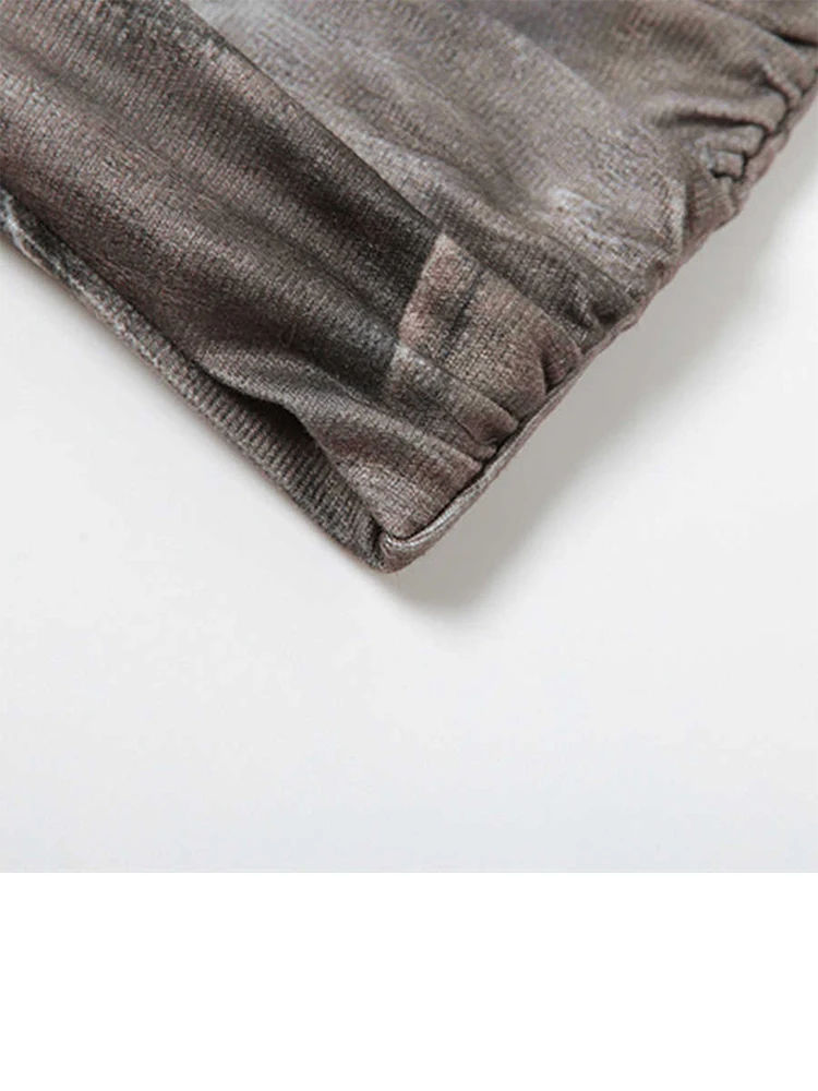 Gonna drappeggiata da donna Goblin Core Minigonna Moda coreana Anni 2000 Party Coquette Gyaru Y2k Design Cyber Punk Harajuku giapponese