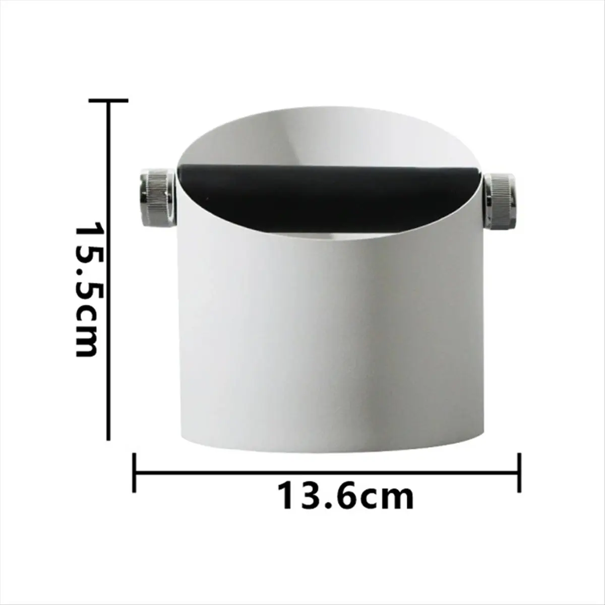 

A36R Coffee Knocker Bucket Espresso Knock Box Large Capacity & Non-Slip Base Coffee Knock Box Espresso Machine Accessories A