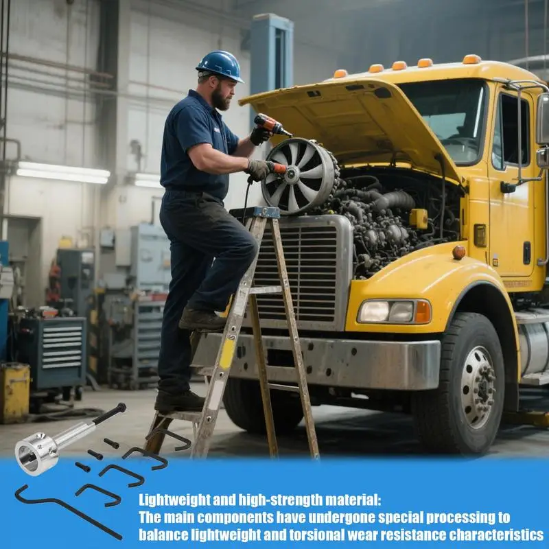 Wheel Hub Puller Fan Impeller Puller Heavy Duty Removal Tool Blower Wheel Extractor For Radiator Shop Automotive Industrial Bike