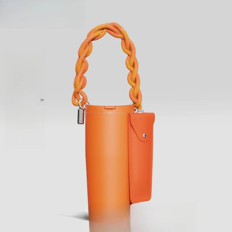 Painting cup straw accompanying coffee thermal insulation water cup high value cup