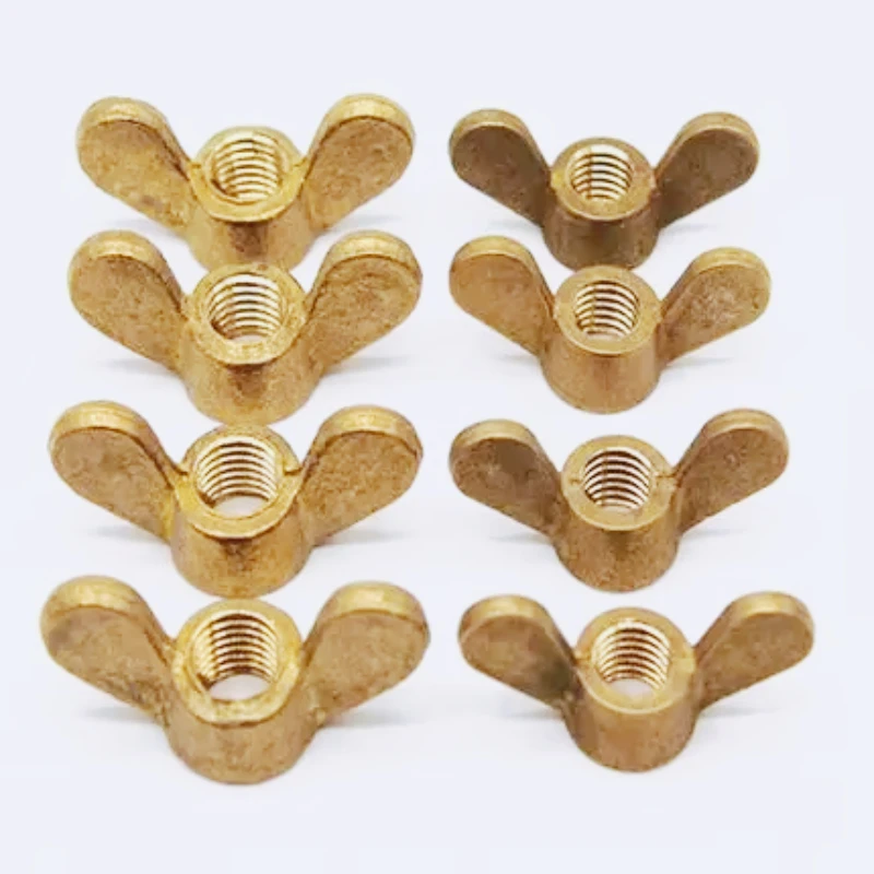 

MSTHREE M4 M5 M6 M8 M10 M12 M14 M16 M20 brass dish type hand nuts saucer shofar ingots hands twist handle knob brassiness nut